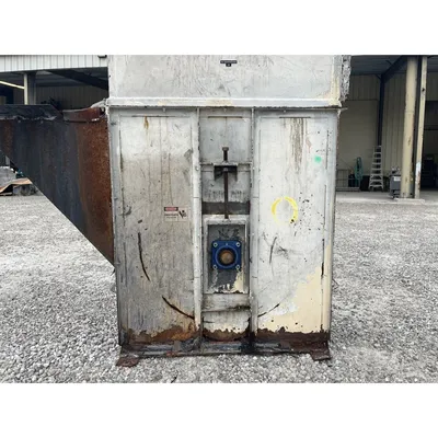 Used Mild Steel Bucket Elevator 20' Discharge 7" X 5"