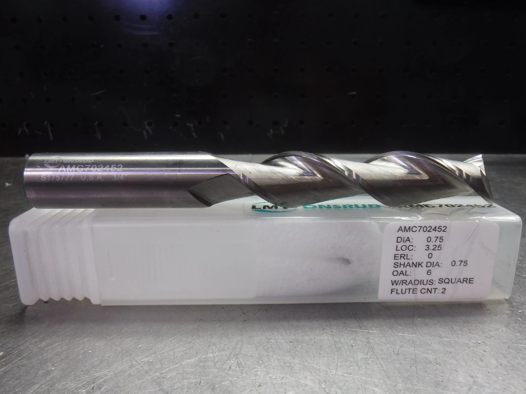 LMT Onsrud 3/4" Solid Carbide Endmill 2 Flute AMC702452 (LOC1403D)