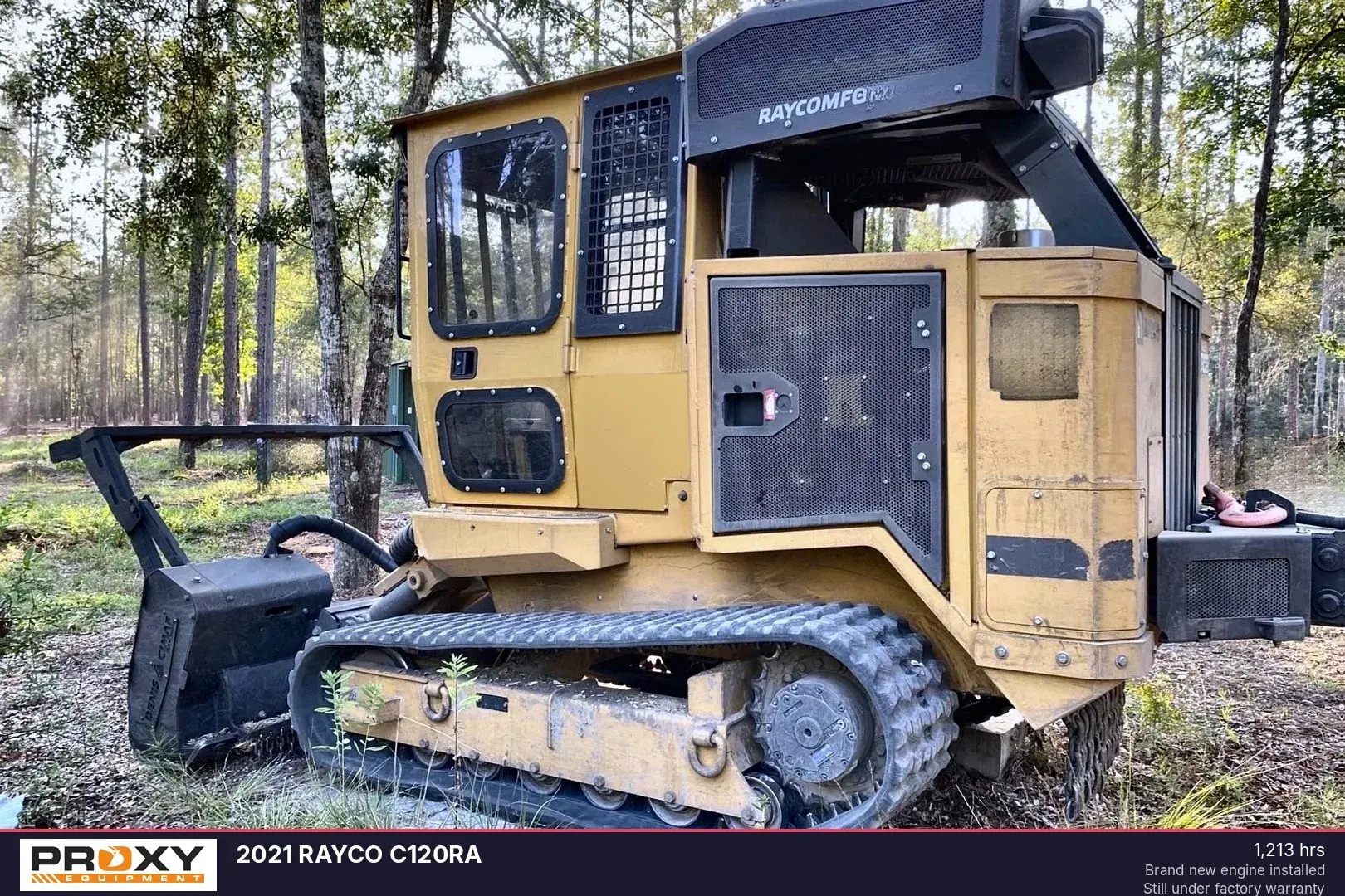 Used 2021 RAYCO C120RA Forestry Grinders Louisiana US | Proxy Equipment #1385081