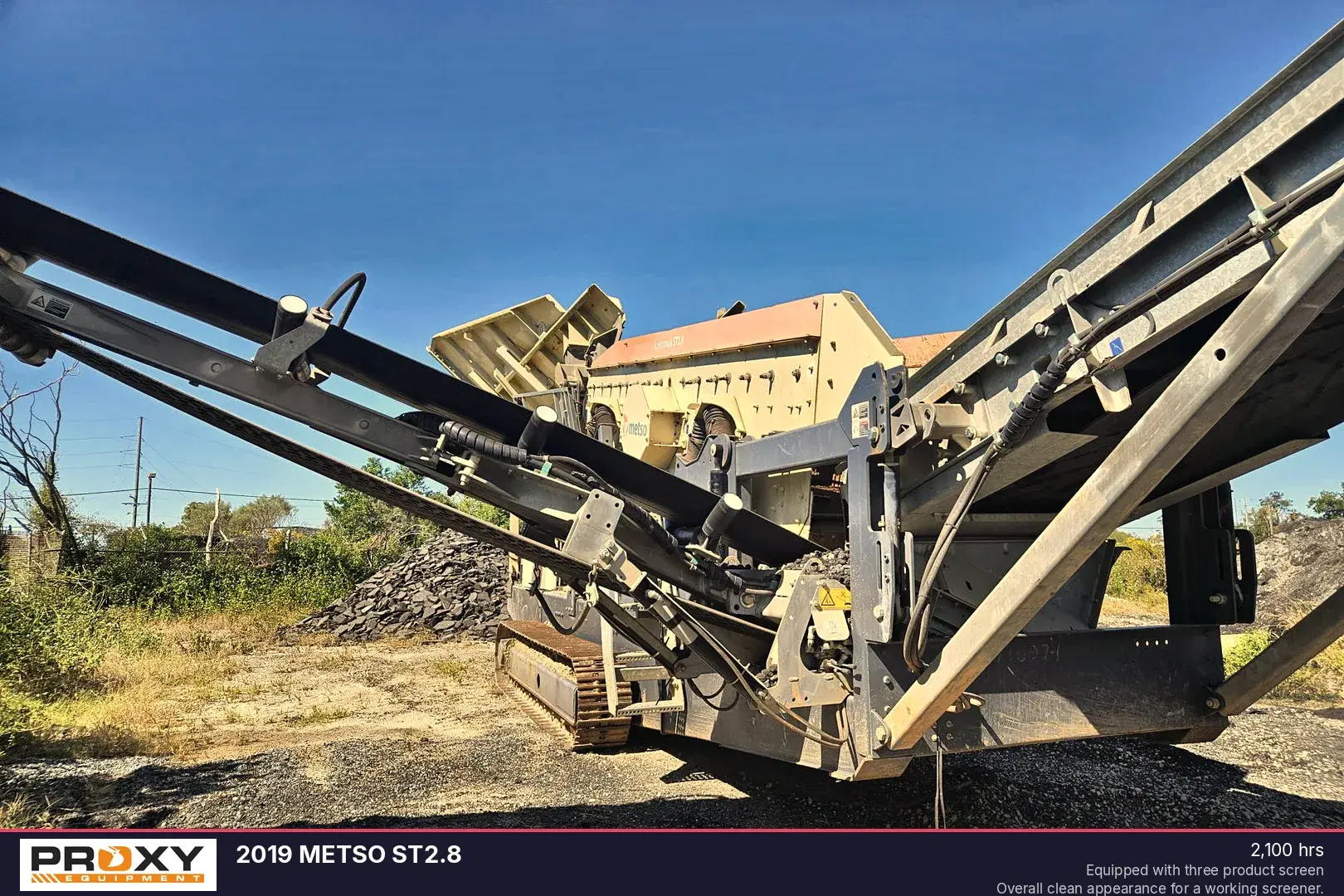 Used 2019 METSO ST2.8 Vibratory Screens Georgia US | Proxy Equipment #1385077