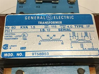 USED GENERAL ELECTRIC / GE 9T58B53