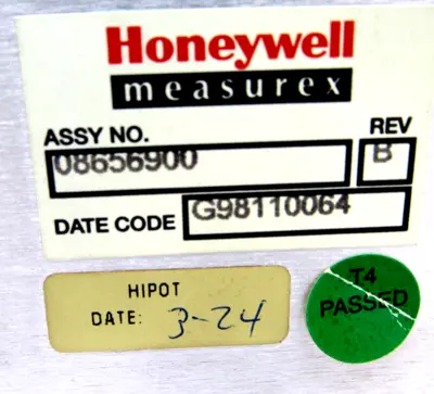 NEW HONEYWELL MEASUREX 08656900 REV. B POWER SUPPLY 054257 FY12010GN