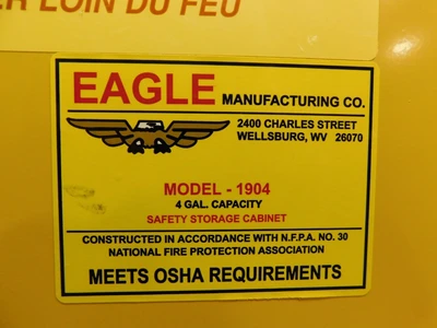 Used Eagle _UNKNOWN_ Hazardous Storage Units Ohio US | Equipment Recovery Corp. #1331690