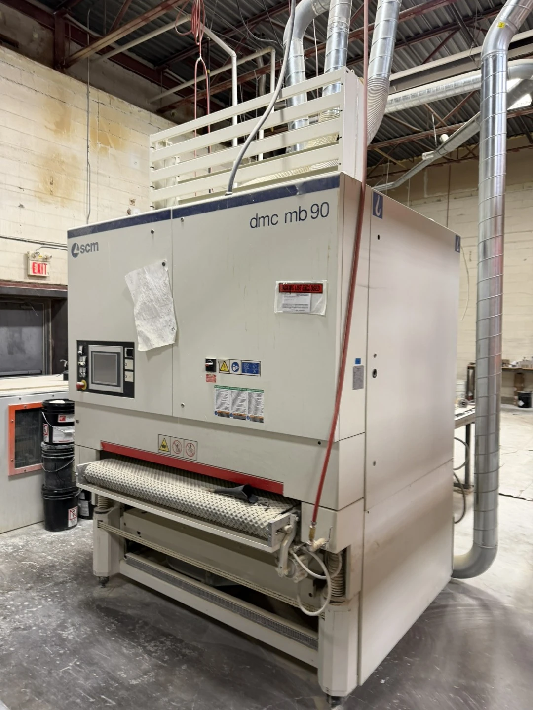 Used 2018 SCM DMC MB 190 BRUSH SANDER Denibbing Sanders Ontario CA | Aldan Woodworking Machinery #1252735
