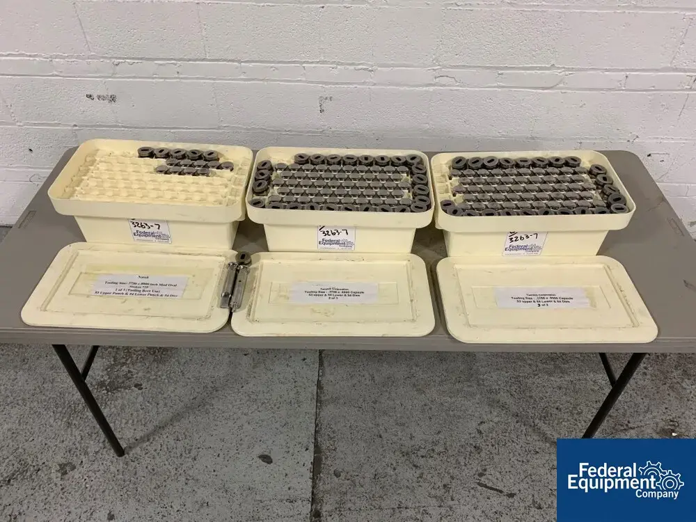 USED Stokes Stokes 720 Tablet Press Tooling