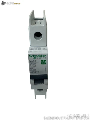 Used SCHNEIDER MULTI 9 C60BP Circuit Breakers Kentucky US | Industrial Parts R Us Inc. #1413145