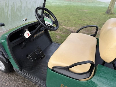 (1) 2019 E-Z-Go EFI golf cart with a Kawasaki gas engine, model 657061G01, includes canopy, fold-dow...