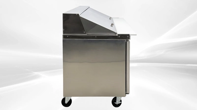 171-0229 70" Self Contained Sandwich Prep Table Cooler