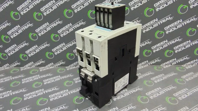 Siemens Sirius 3RT1044-1B Contactor with 3RH1921-1HA22 Aux Contact Block Used