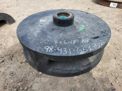 Impeller 8x6x18" SRL Natural Rubber 10SLP6192 98-431-651-501D