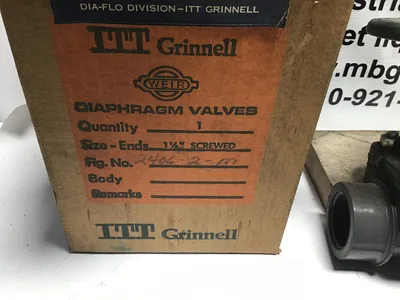 USED ITT GRINNELL 2406-2-M – METICULOUSLY ENGINEERED FOR OPTIMAL PERFORMANCE.