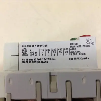 USED ALLEN BRADLEY 140-MN-2500 SER C