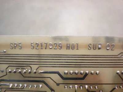 Westinghouse / Schindler 5217D29 H01 Elevator Control Card 998C060H6 Sub 02 Used