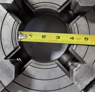 USED BISON 4 JAW CHUCK