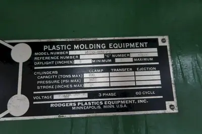 Used RODGERS MD200-4865-PUE Hydraulic Presses Illinois US | Kempler Machinery #1275323