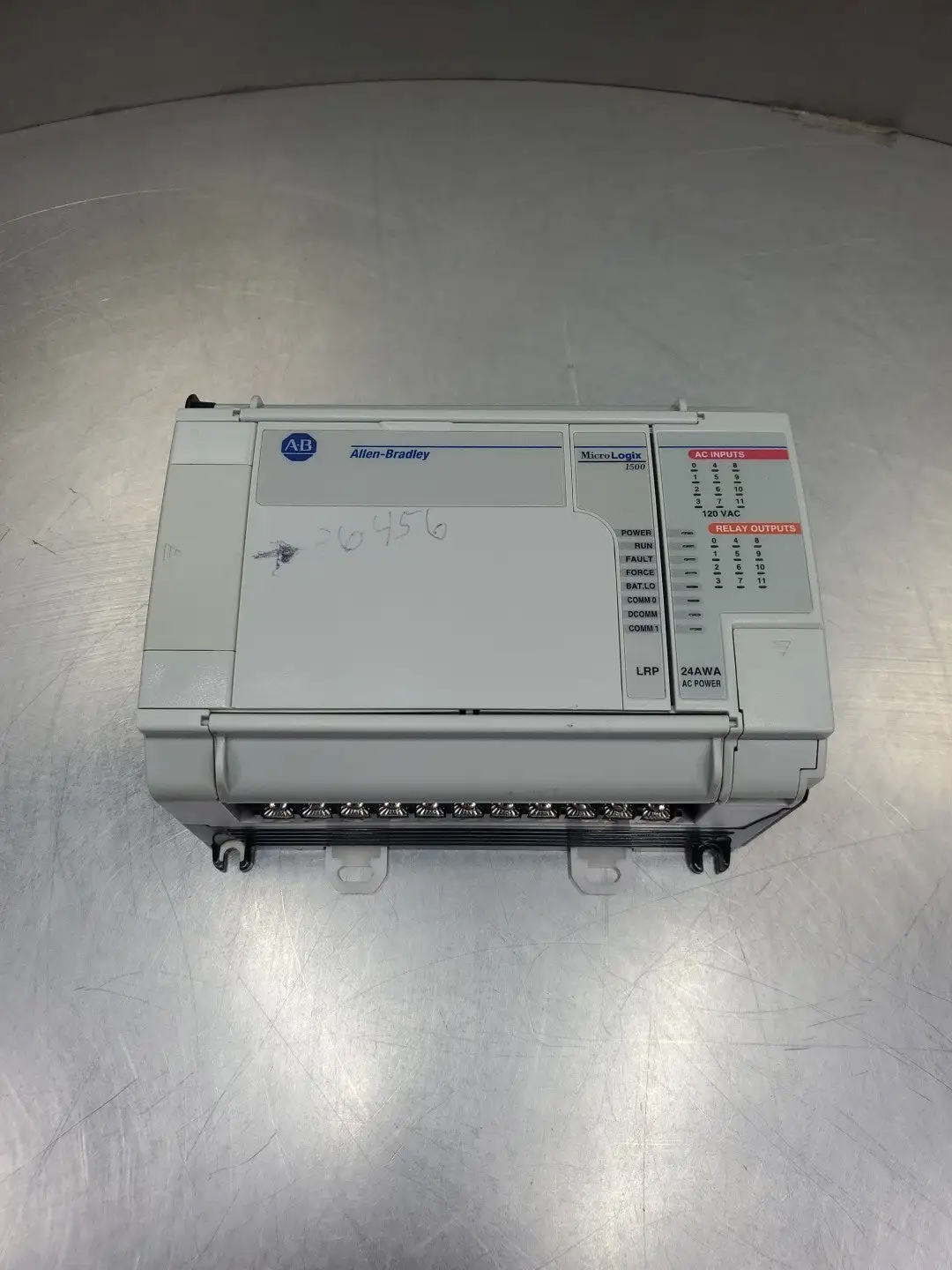 USED Allen-Bradley 1764-24AWA SerB RevA MicroLogix 1500 Base Unit Controller