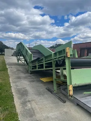 84” wide KWS Feed Conveyor