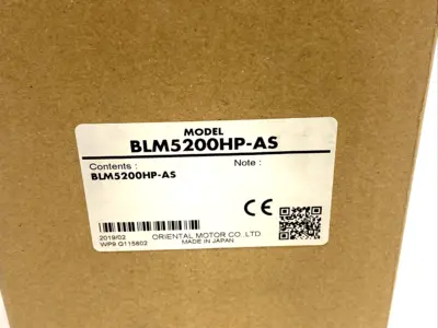 USED ORIENTAL MOTOR BLM5200HP-AS