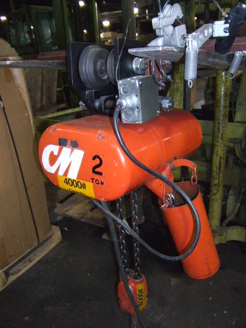 Used CM RR-2 Hoists (All Types) Minnesota US | INTER-PLANT SALES #343516