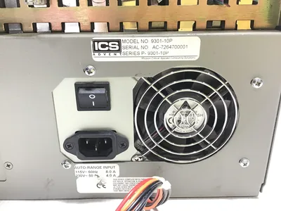 ICS 9301-10P Patterned Wafer Defect Tool Auto Range Input 115/230V 50/60Hz 8.0/4.0A