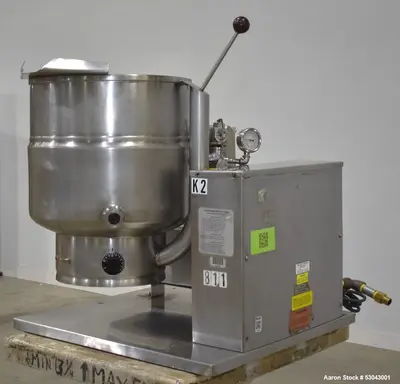 Used GROEN TDH-40 Stainless Steel Tanks Illinois US | Aaron Equipment #85145