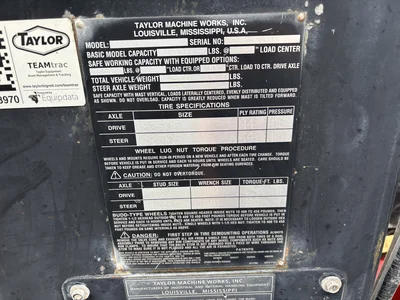 Used 2010 TAYLOR TX175 Misc Forklifts Michigan US | KD Equipment Sales #1547841