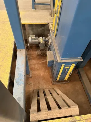 New | in-Stock 2008 BLASTEC 10' PLATE Roller Conveyor Shot Blaster Pennsylvania US | Shot Blasting Equipment #1292197