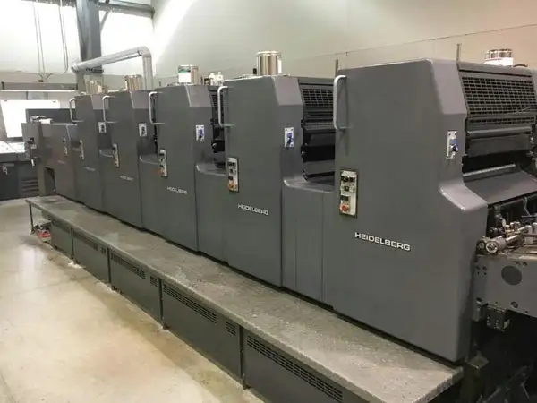 Heidelberg MOFPH+L Five Color w Plus Coater
