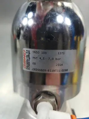 GEMU CO81487 4.5-7.0 bar Pressure Switch Valve. 6E