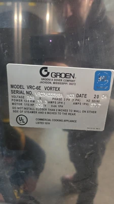 USED Groen VRC-6E