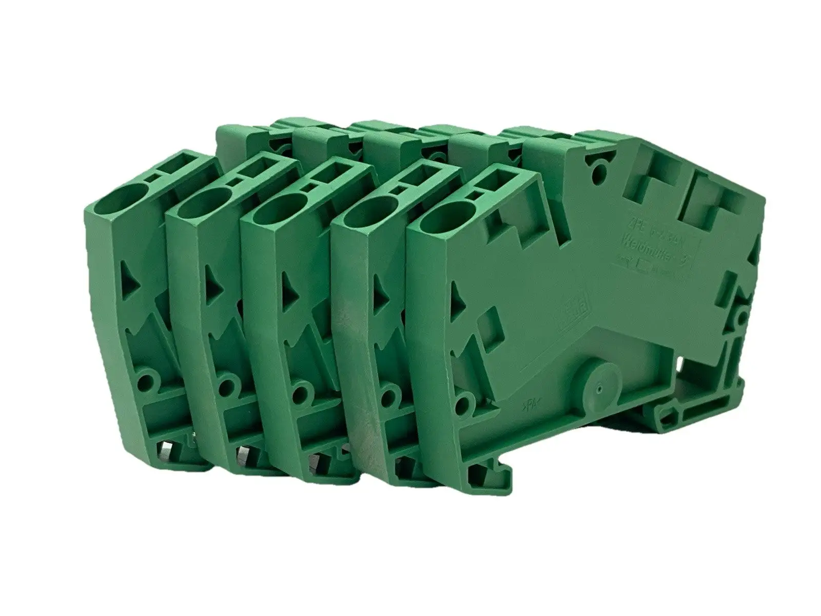 Used Weidmüller PE Modular Terminal Block 1771360000 LOT OF 5 Terminal Blocks Michigan US | Maverick Industrial Sales #1394943