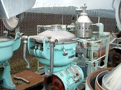 (2) Alfa-Laval SRG 214-15HH-60 hermetic separators, 316SS.