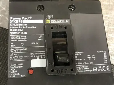 USED SQUARE D QDM32125TN