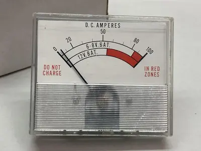 USED DC AMPERES 0-100A