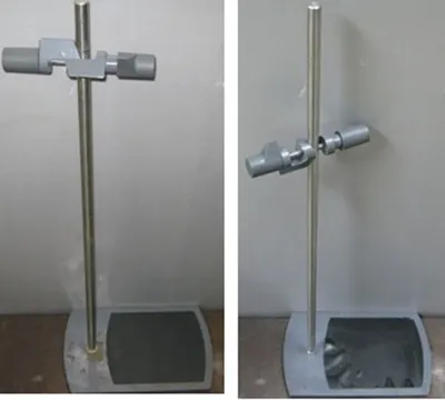 QTY. 2. LAB-STAND, 31 &frac12;" COLUMN, 12 &frac12...