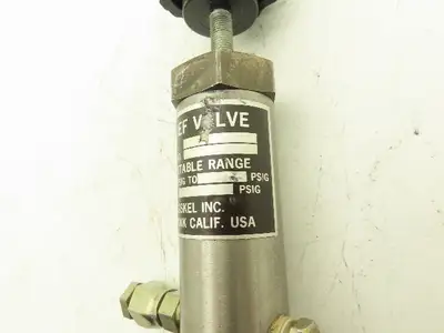 Haskel Inc. Relief Valve 1000 PSIG 1/4" Flared Fittings