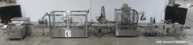 Used CAPMATIC VERIFILL Liquid & Paste Complete Packaging Lines Illinois US | Aaron Equipment #1130451