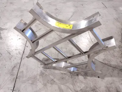 USED EATON B-LINE HORIZONTAL 12" CROSS 78101117839 CABLE TRAY