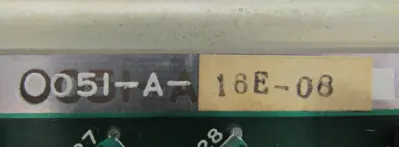 USED MATSUURA 0051-A-16E-08 DRIVE BOARD 0051A16E08
