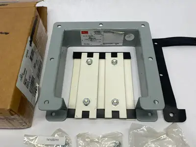 New | in-Stock HOFFMAN NVENT WIREWAY NIPPLE LAY-IN HINGED COVER 6" X 6" X 2" GRAY STEEL Miscellaneous MRO | Maverick Industrial Sales #1121719