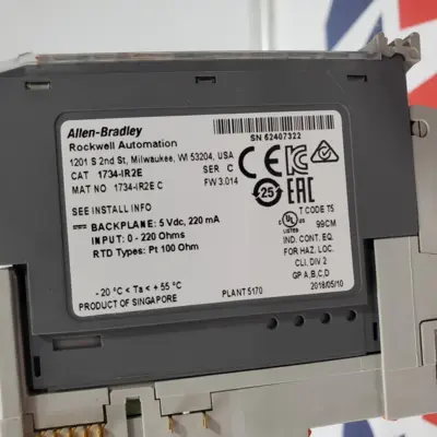 Used Allen-Bradley 1734-IR2E PLC Input & Output California US | American Industrial Supply Co. #1516868