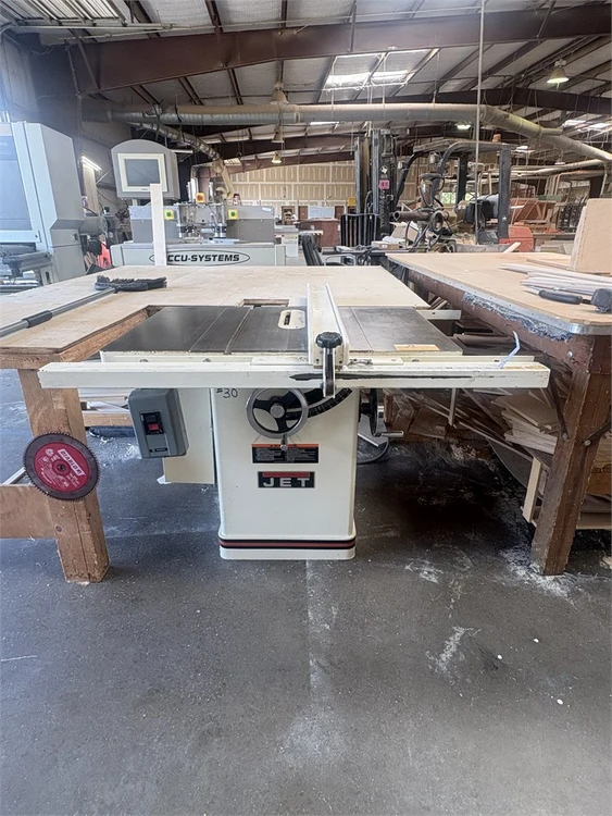 Used 2020 JET "JTAS-10XL-3" Woodworking Table Saws Texas US | MachineryMax #1316067