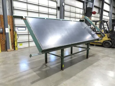 RM Evans Ezy Frame 4'x 12' Face Frame Assembly Pneumatic Clamp Table 45°