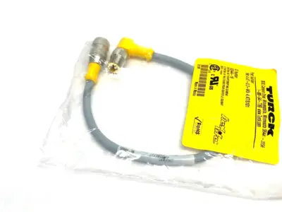 New | in-Stock Turck Flexlife Double Ended Cordset M12 Straight to Rt Angle Bus Bars & Plugs Michigan US | Maverick Industrial Sales #1468164