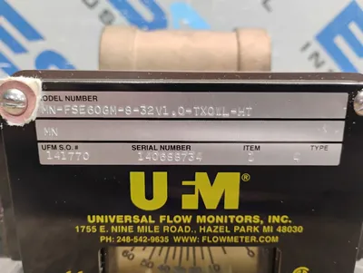 UFM MN-FSE60GM-8-32V1.0-TX0WL-HT Pumps & Hydraulics | ESS Industrial Equipment Sales (5)
