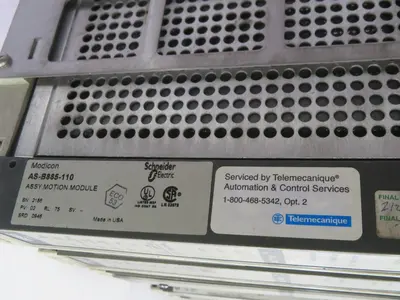 Used MODICON AS-H827-209 Programmable Logic Controllers Texas US | Aucto #1308450