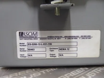 EASOM Automation Systems ES-5266-12-L-031-156 Rotary Limit Switch Used
