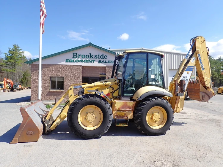 Used 2006 KOMATSU WB150AWS-2N Backhoes Massachusetts US | Brookside Equipment Sales #1422158