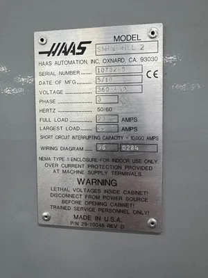 2012 HAAS Mini Mill 2 CNC Machines | Bowland Trading Ltd (9)