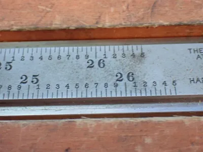 Used STARRETT 123 Vernier Calipers Ohio US | HGR 24 #1233322